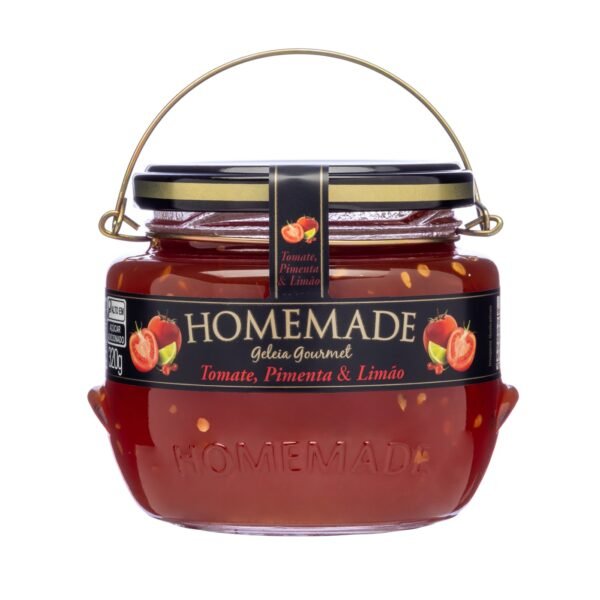 Geleia Gourmet de Tomate, Pimenta e Limão